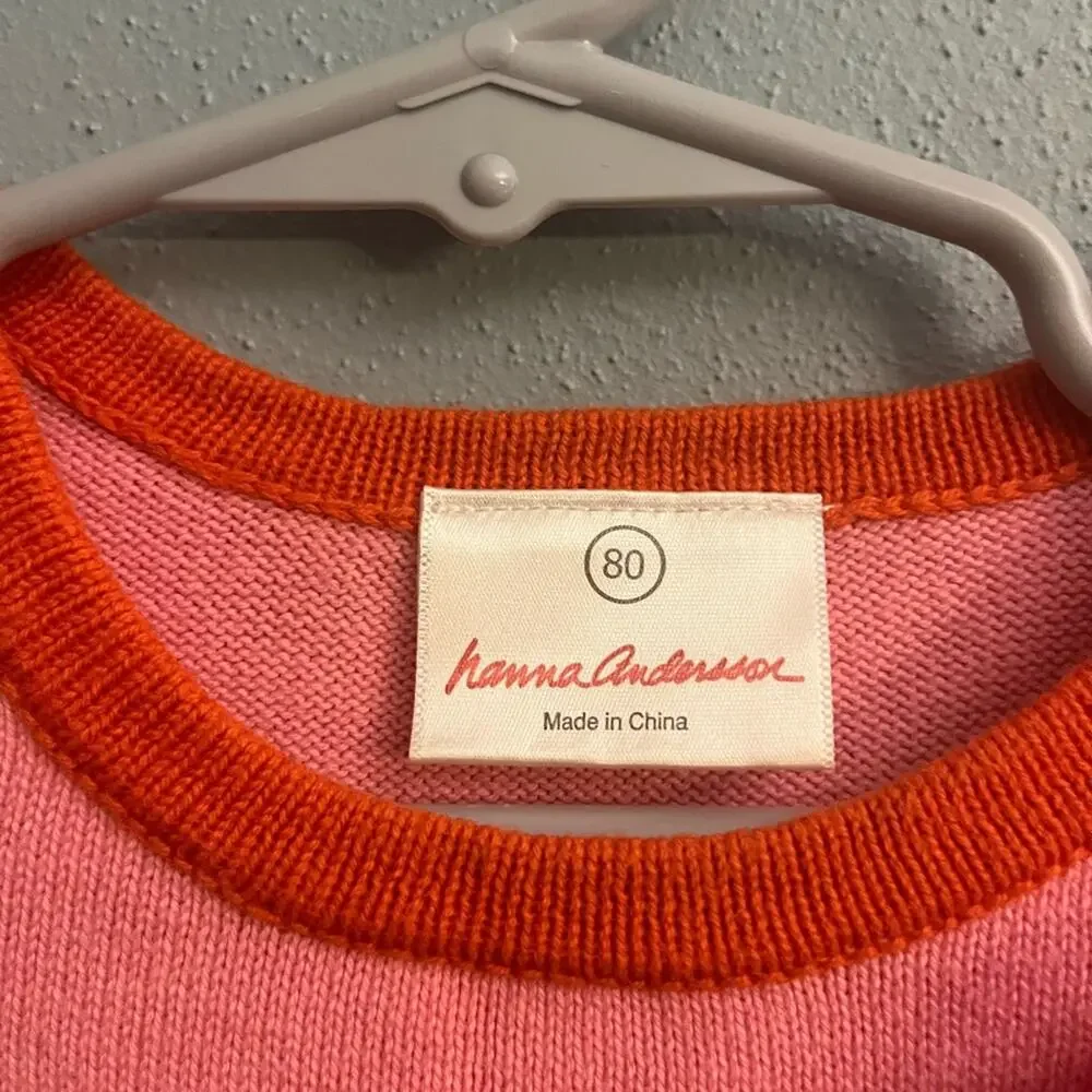 Hanna Andersson Ruffled Sweater Dress